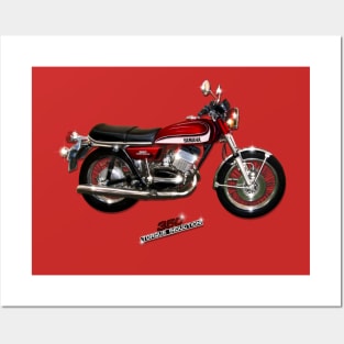 The Gorgeous Yamaha RD 350 by MotorManiac Posters and Art